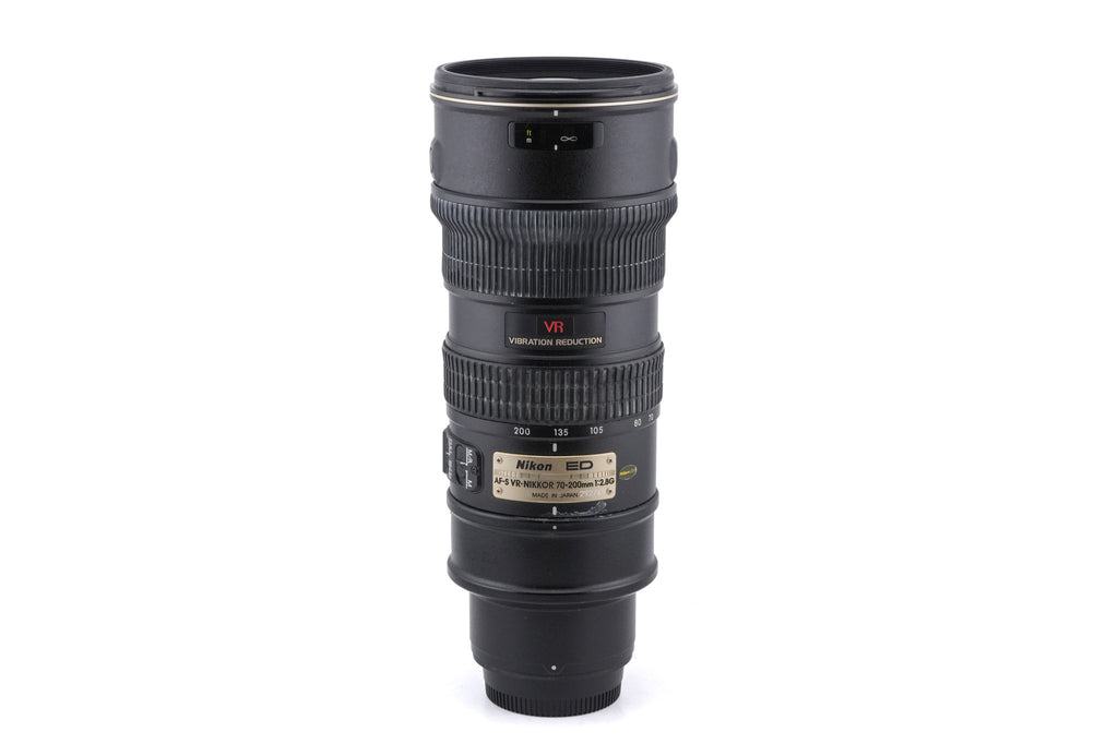 Nikon 70-200mm f2.8 AF-S VR-Nikkor G ED