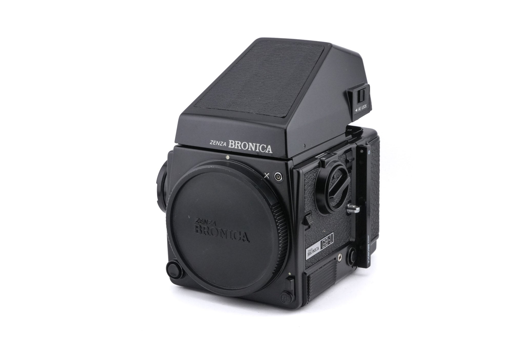 Zenza Bronica GS-1 + 120 Film Back GS + AE Prism Finder G Zenza Bronica GS-1 + 120 Film Back GS + AE Prism Finder G