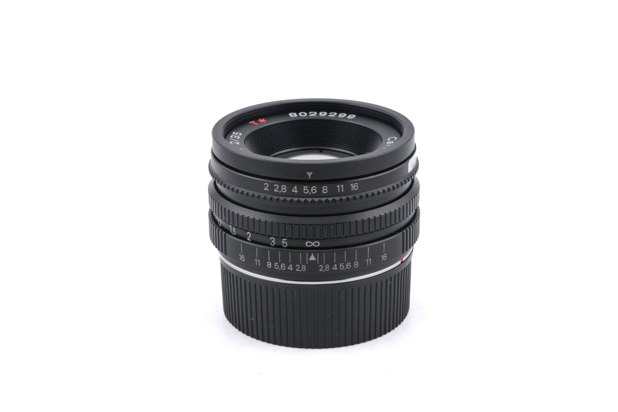 Carl Zeiss 35mm f2 Planar T* (M-mount Rehoused) - Lens