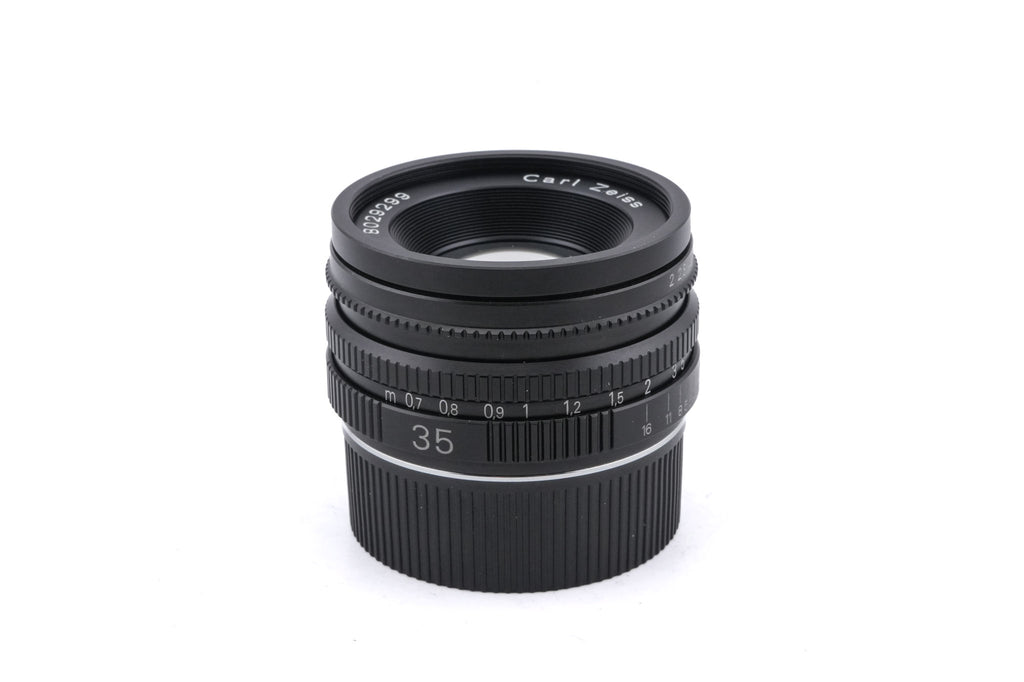 Carl Zeiss 35mm f2 Planar T* (M-mount Rehoused)