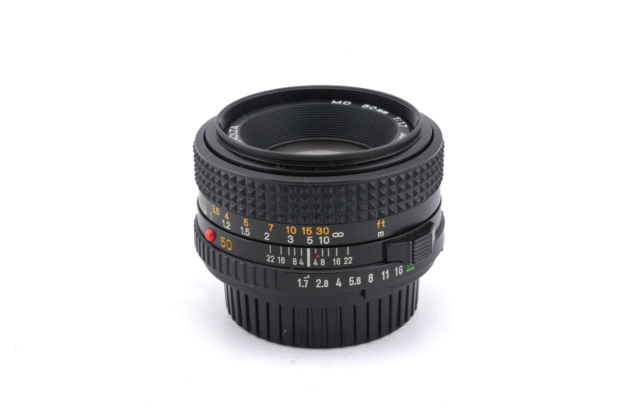 Minolta 50mm f1.7 MD