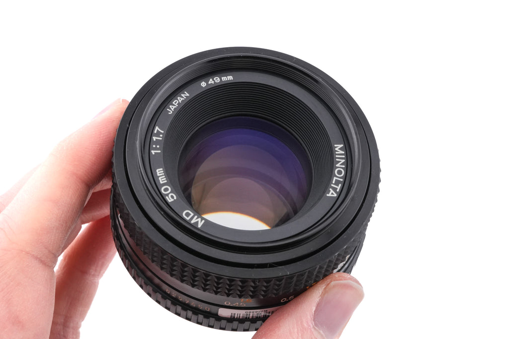Minolta 50mm f1.7 MD