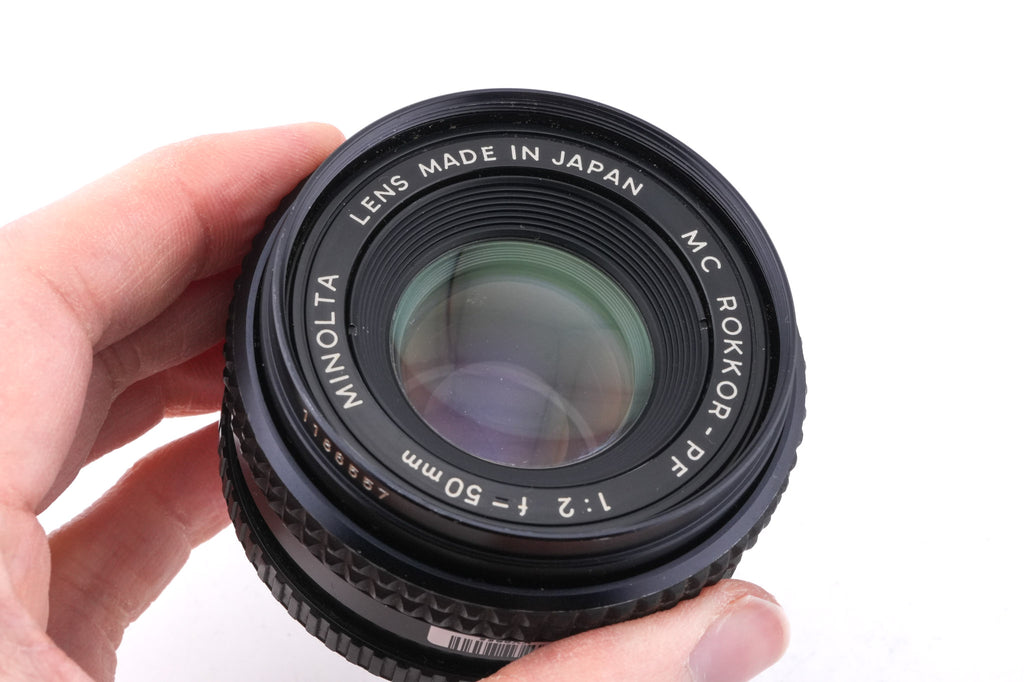Minolta 50mm f2 MC Rokkor-PF