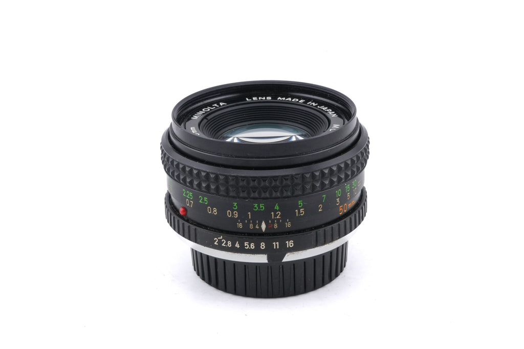 Minolta 50mm f2 MC Rokkor-PF