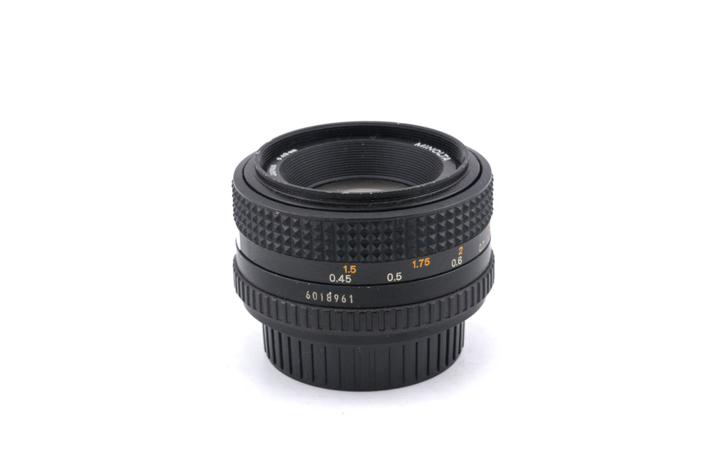 Minolta 50mm f1.7 MD