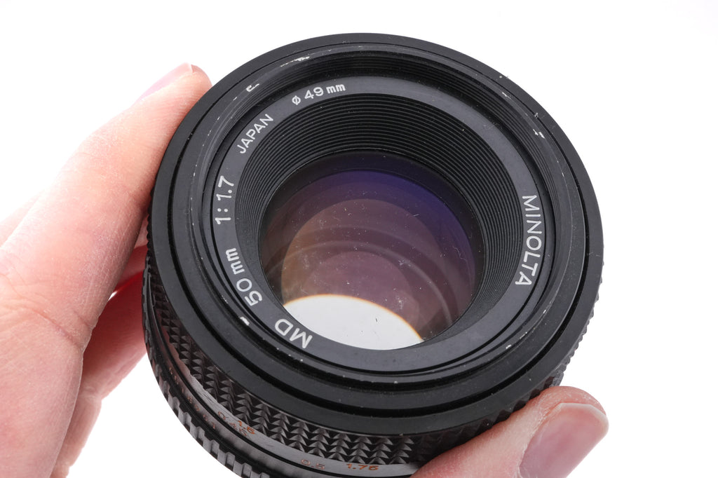 Minolta 50mm f1.7 MD