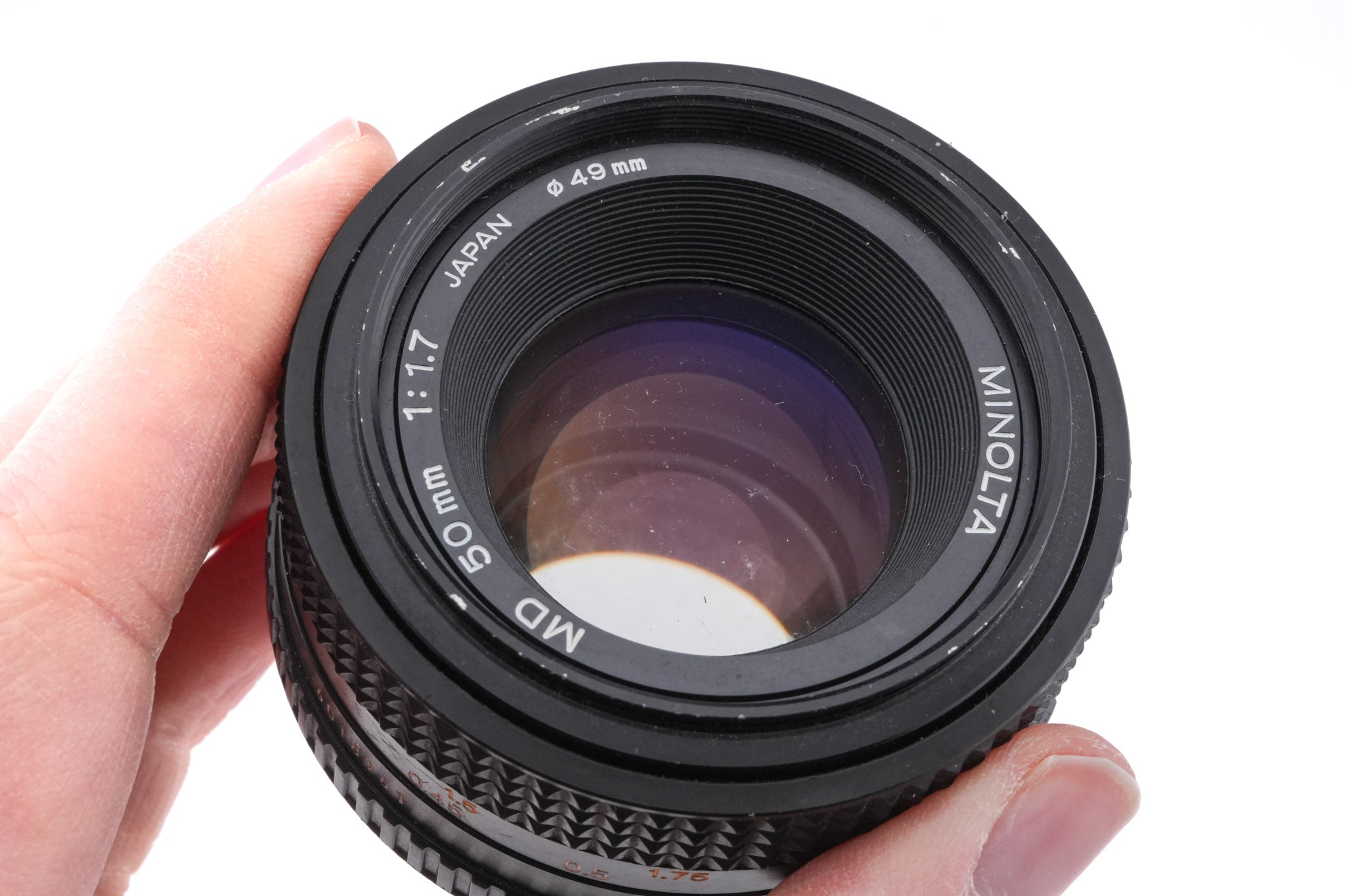 Minolta 50mm f1.7 MD