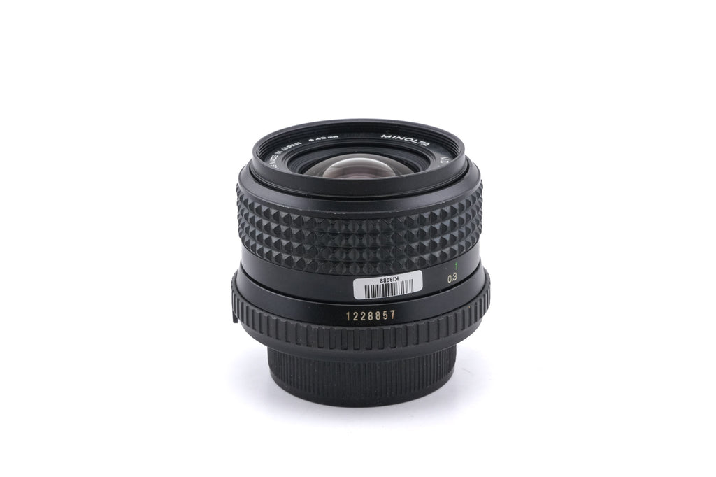 Minolta 28mm f2.8 MD W.Rokkor