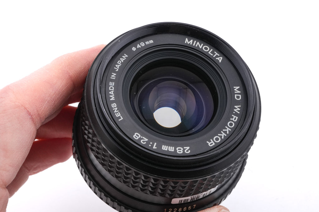 Minolta 28mm f2.8 MD W.Rokkor