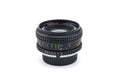 Minolta 50mm f2 MC Rokkor-PF