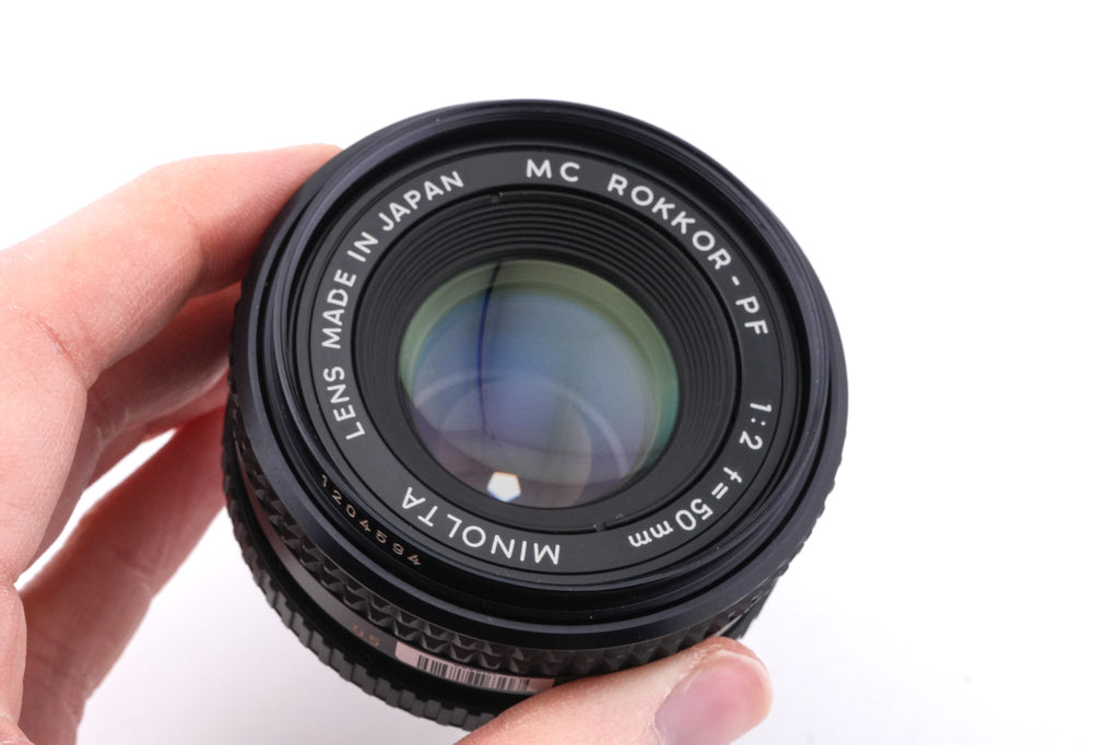 Minolta 50mm f2 MC Rokkor-PF