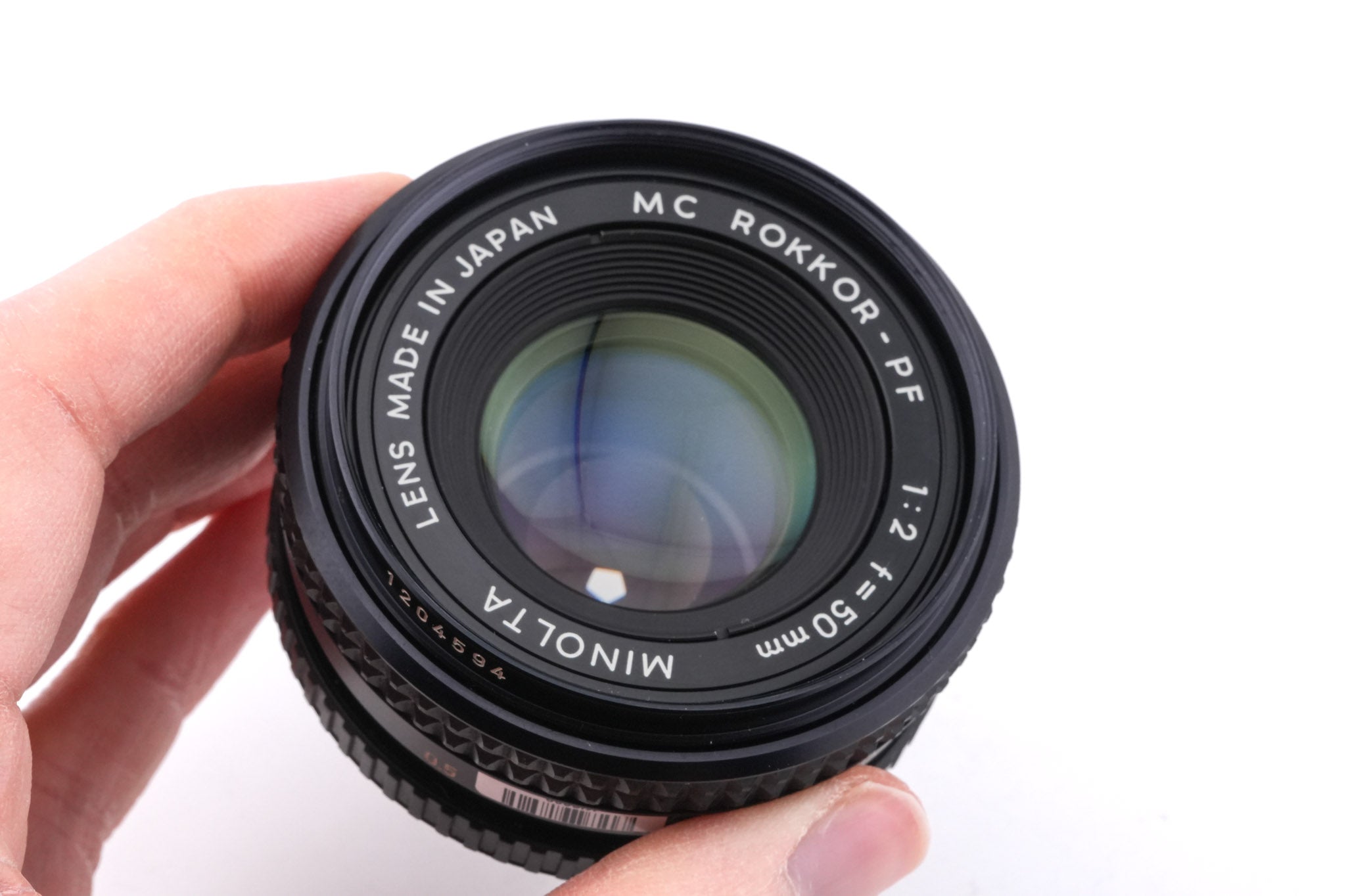 Minolta 50mm f2 MC Rokkor-PF