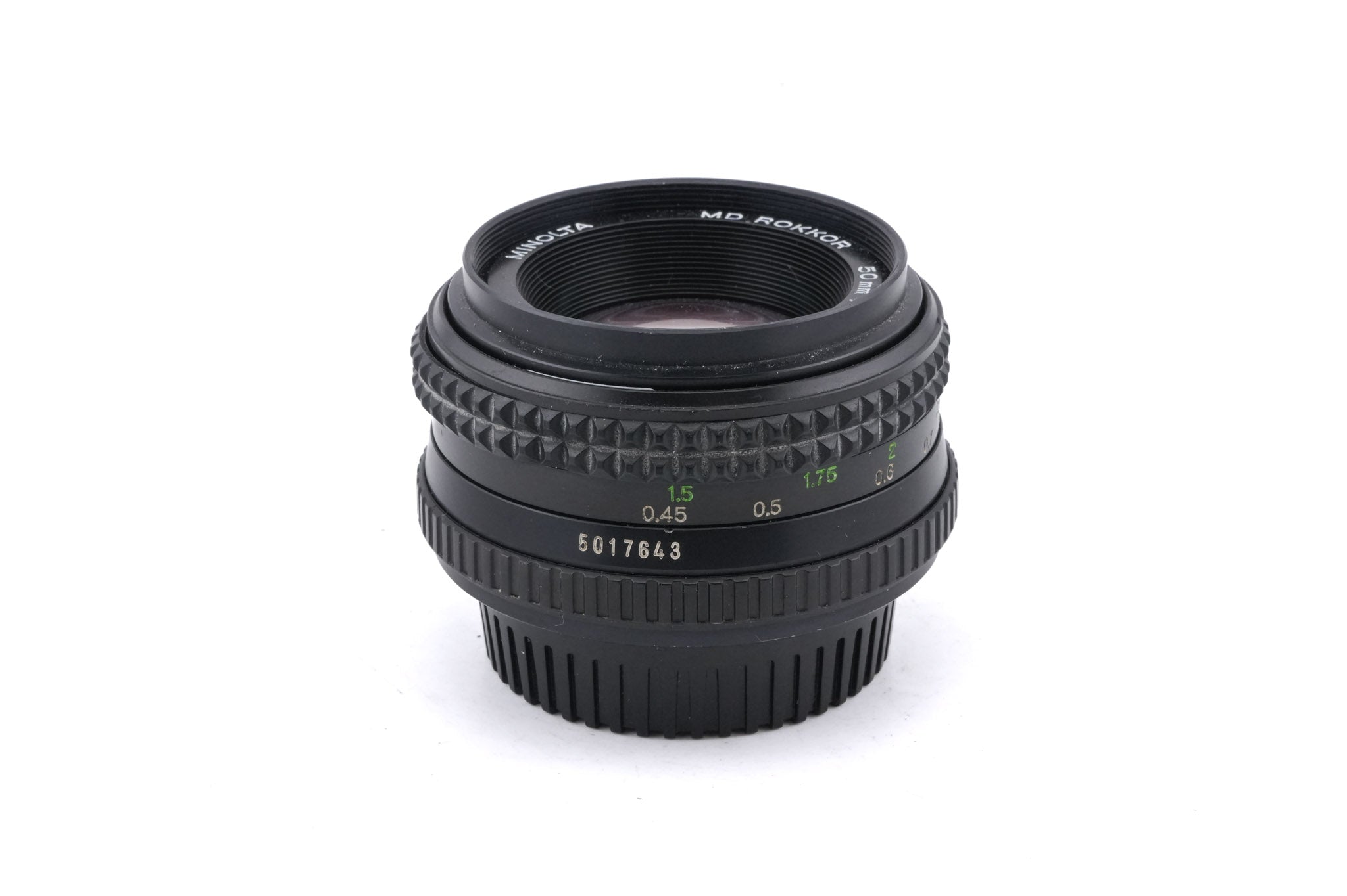 Minolta 50mm f1.7 MD Rokkor