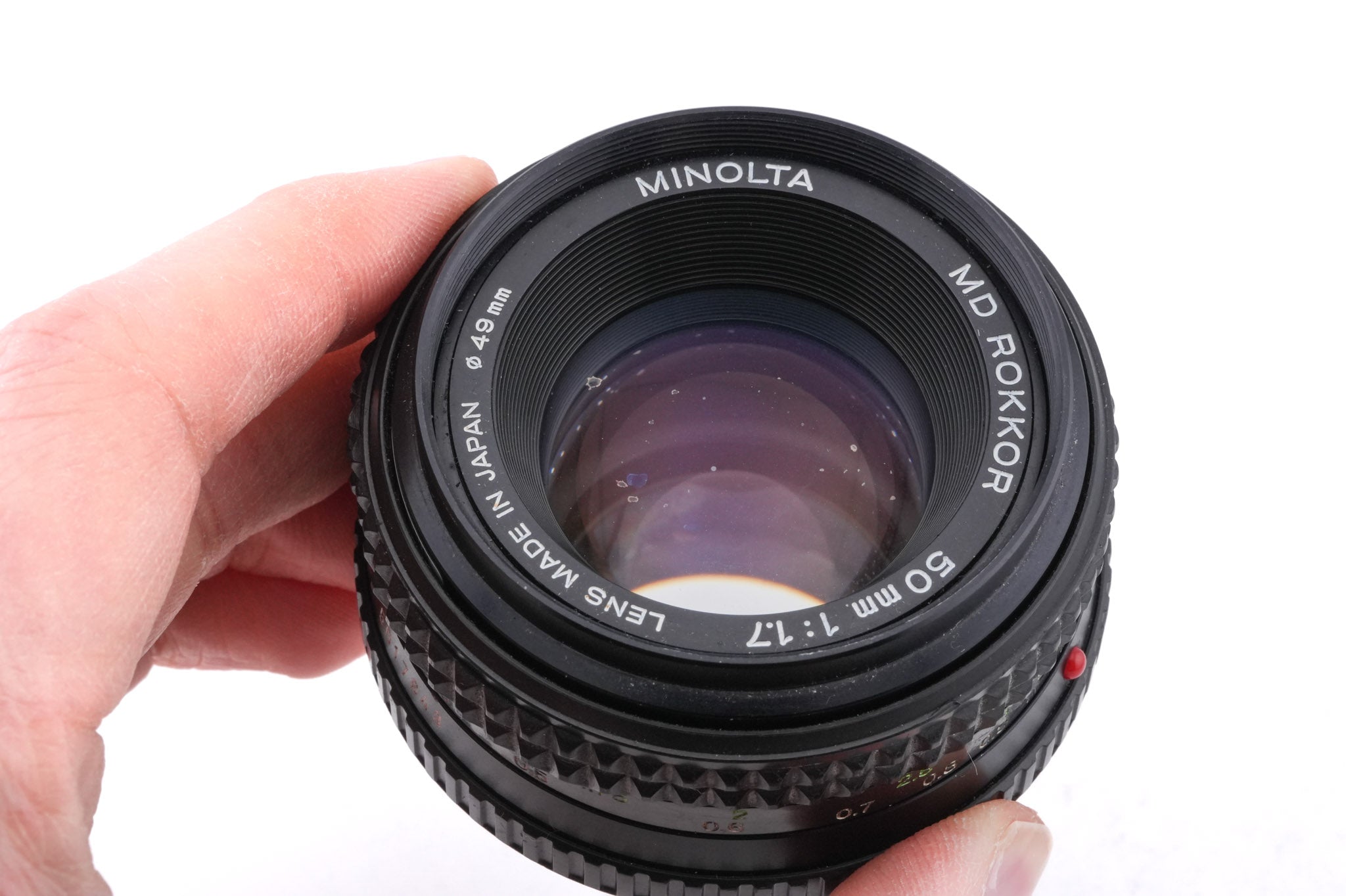 Minolta 50mm f1.7 MD Rokkor