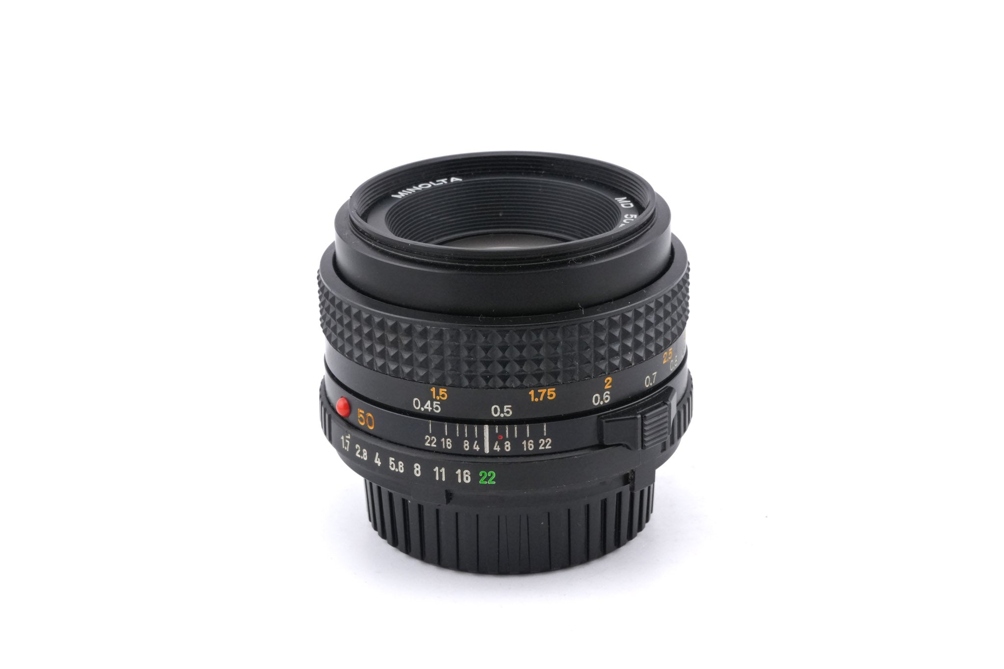 Minolta 50mm f1.7 MD