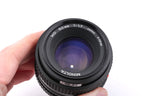 Minolta 50mm f1.7 MD