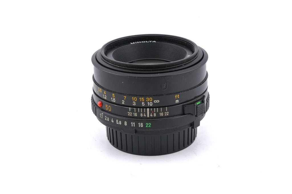Minolta 50mm f1.7 MD