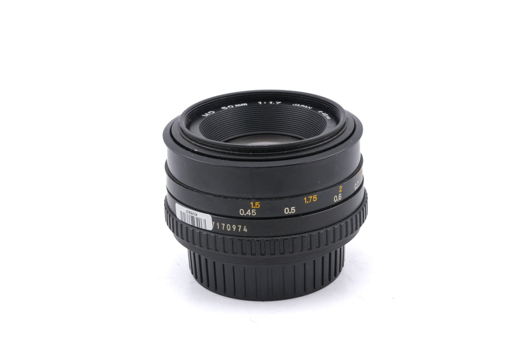 Minolta 50mm f1.7 MD