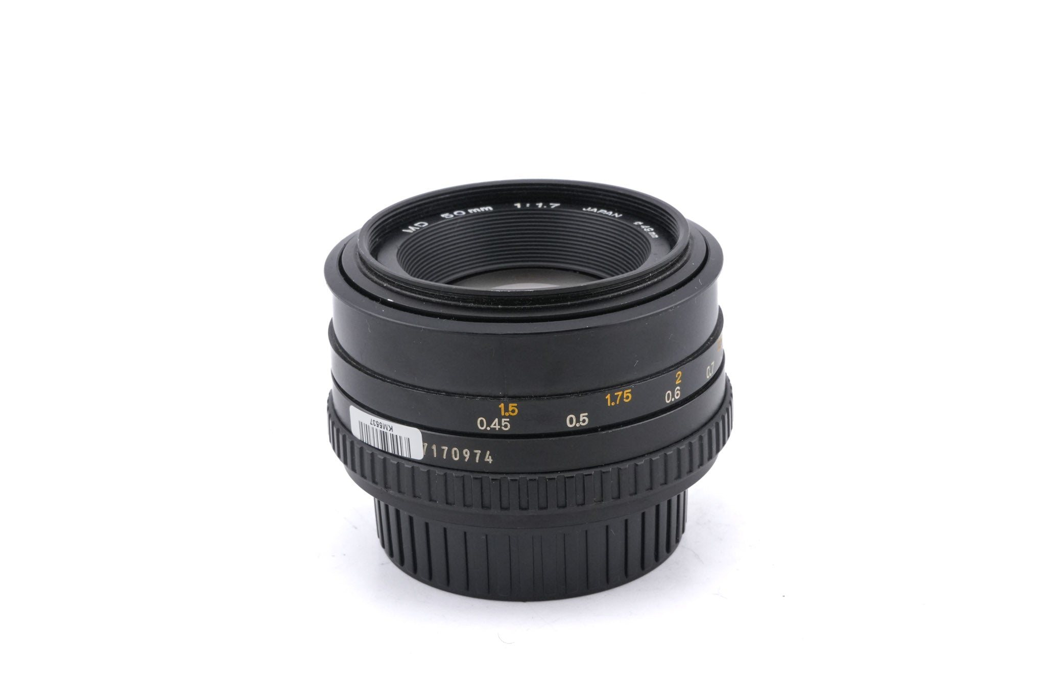 Minolta 50mm f1.7 MD