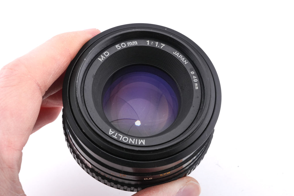 Minolta 50mm f1.7 MD