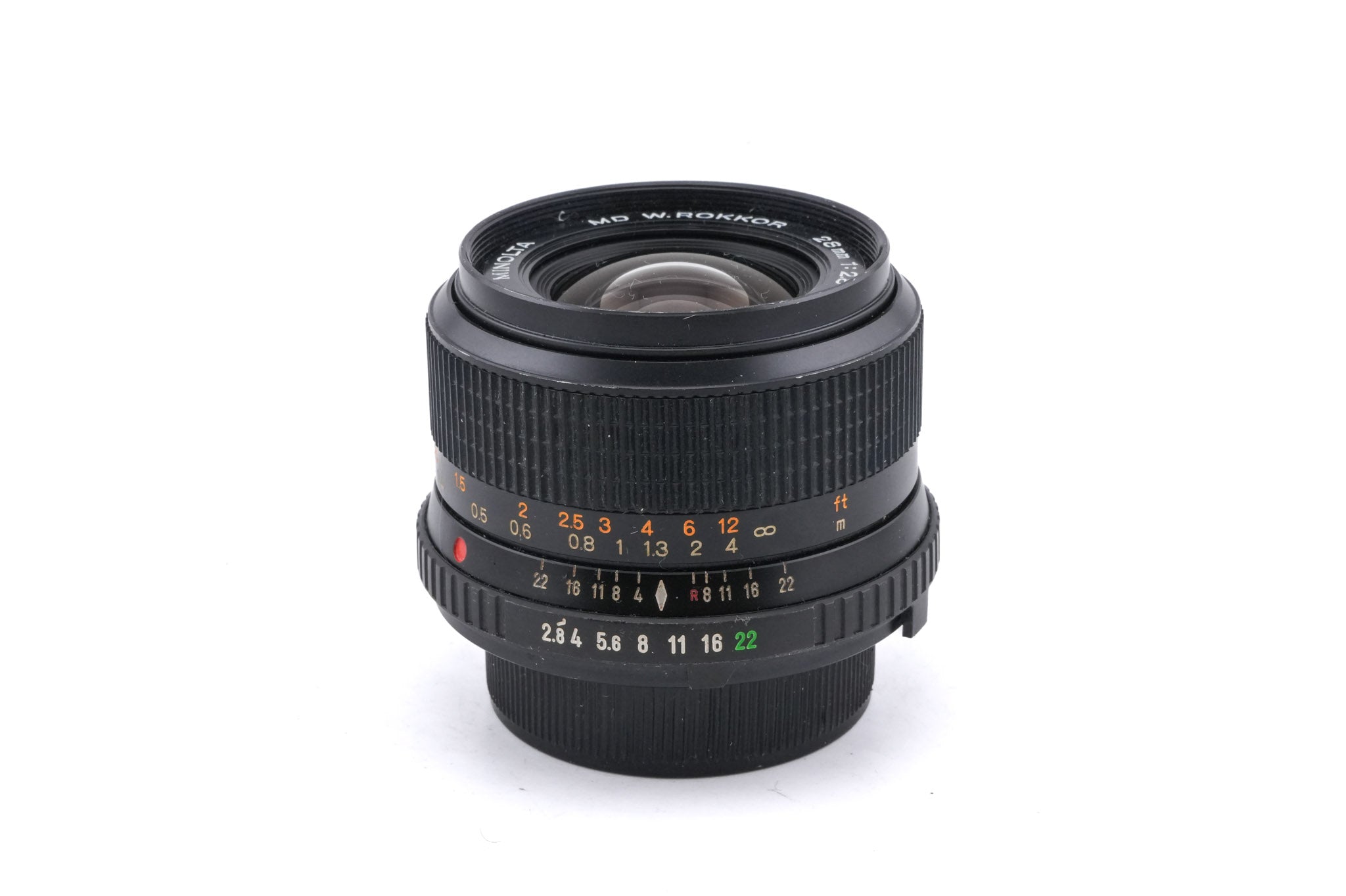 Minolta 28mm f2.8 MD W.Rokkor