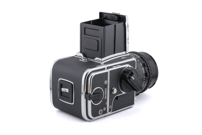 Hasselblad 503CX (Silver, 10026) + A12N Film Magazine + Waist Level Finder (New / Chrome, 42315) + Acute Matte D Standard Focusing Screen (42204) + 60mm f3.5 Distagon T* CFi