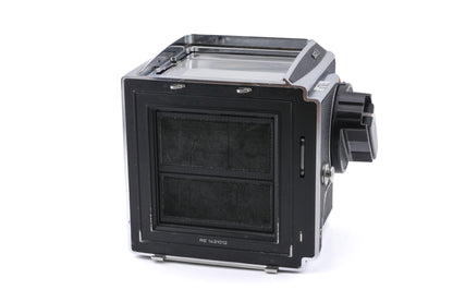 Hasselblad 503CX (Silver, 10026) + A12N Film Magazine + Waist Level Finder (New / Chrome, 42315) + Acute Matte D Standard Focusing Screen (42204) + 60mm f3.5 Distagon T* CFi