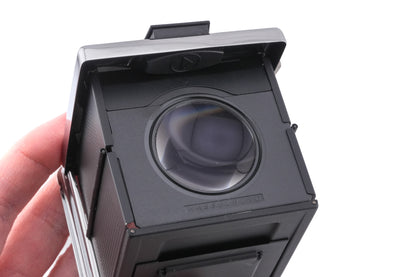 Hasselblad 503CX (Silver, 10026) + A12N Film Magazine + Waist Level Finder (New / Chrome, 42315) + Acute Matte D Standard Focusing Screen (42204) + 60mm f3.5 Distagon T* CFi