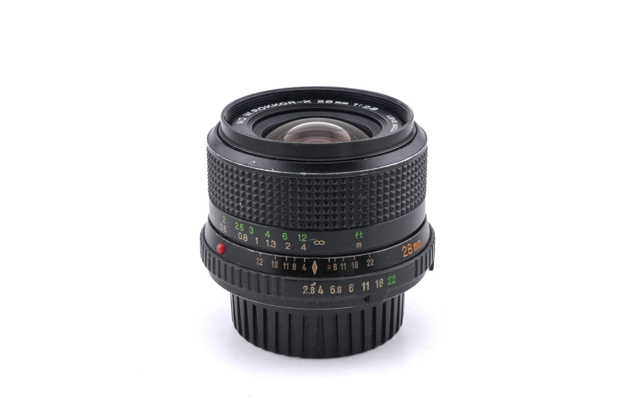 Minolta 28mm f2.8 MD W.Rokkor-X