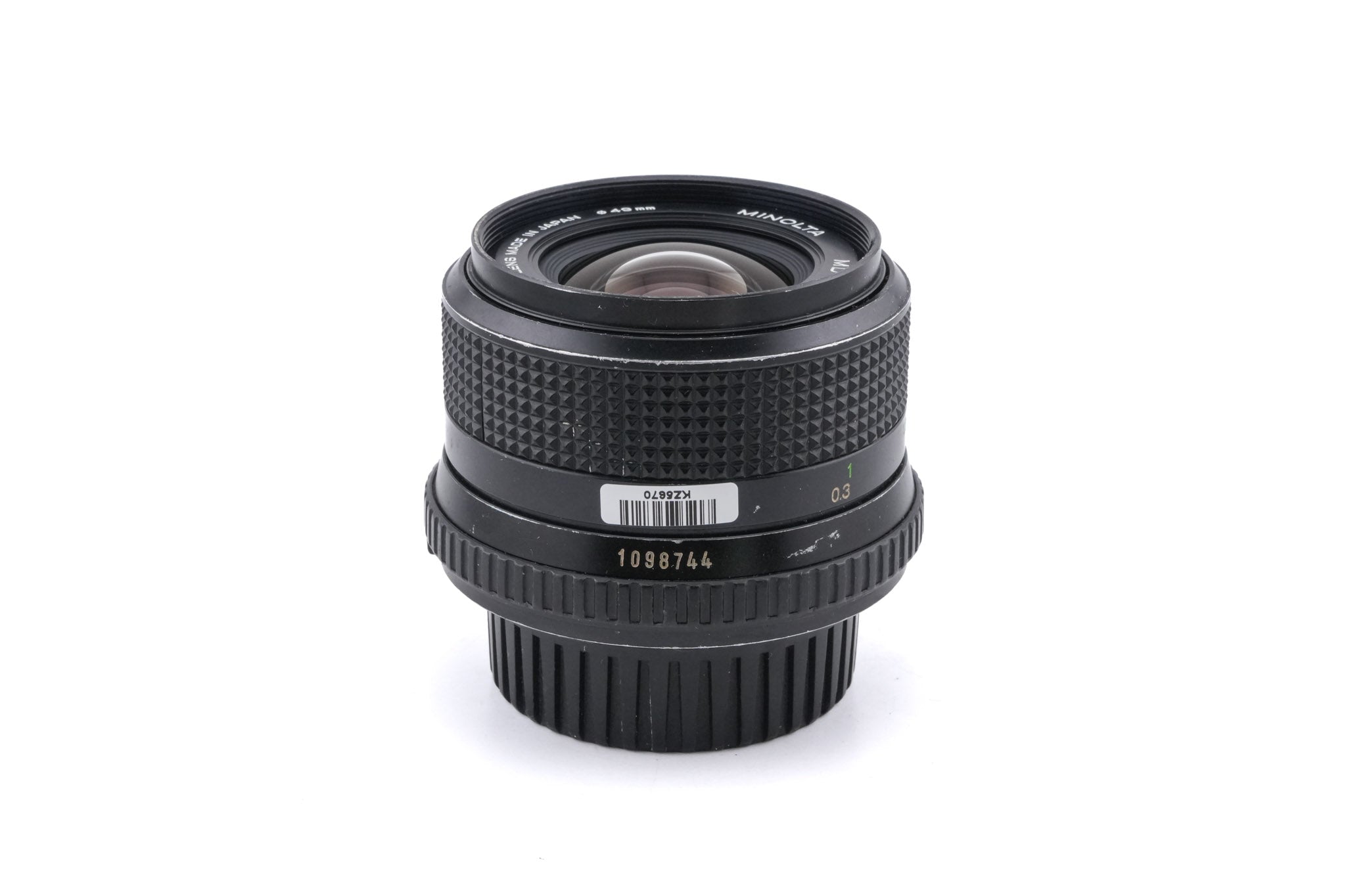 Minolta 28mm f2.8 MD W.Rokkor-X