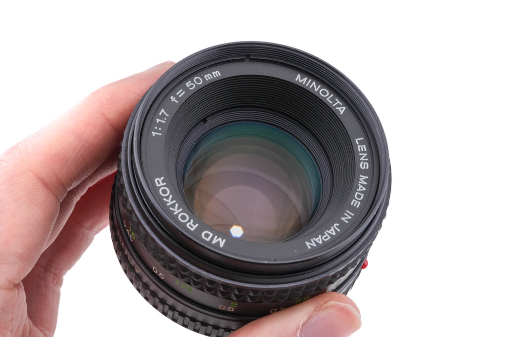 Minolta 50mm f1.7 MD Rokkor