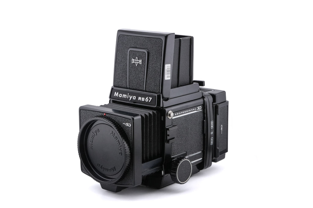 Mamiya RB67 Pro SD + Waist Level Finder + 120 6x7 Pro-SD Roll Film Holder