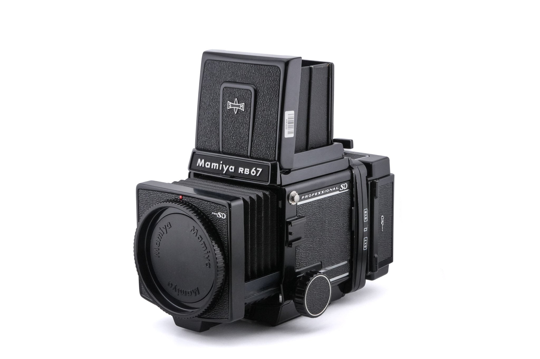 Mamiya RB67 Pro SD + Waist Level Finder + 120 6x7 Pro-SD Roll Film Holder