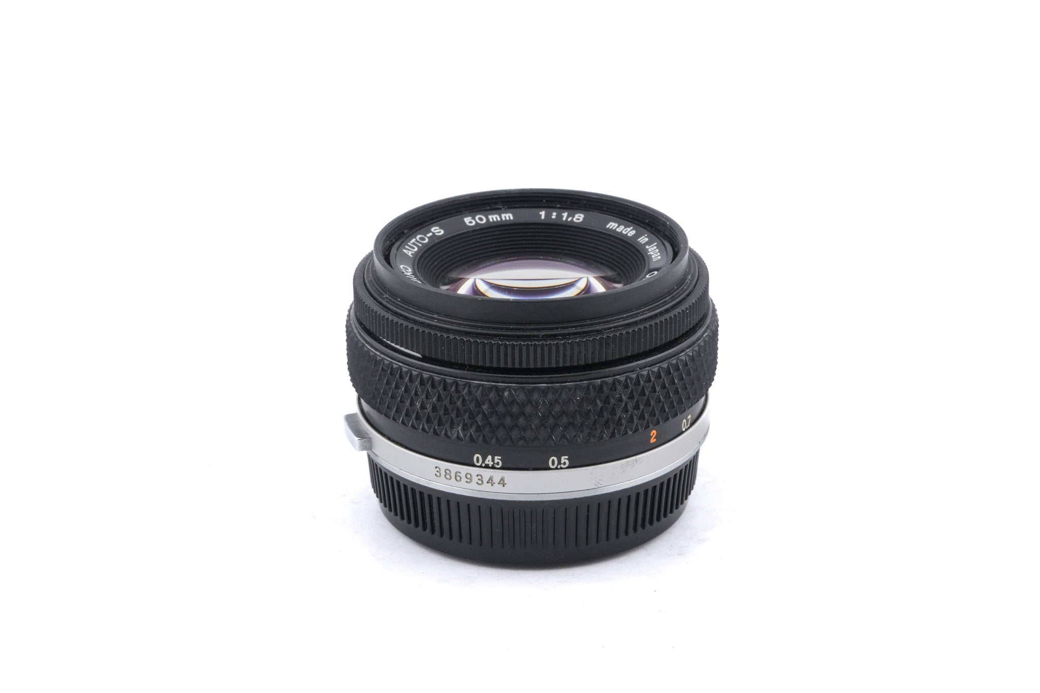 Olympus 50mm f1.8 Zuiko Auto-S