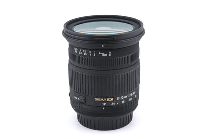 Sigma 17-70mm f2.8-4.5 DC