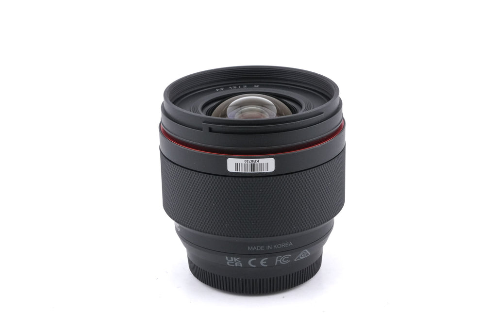 Samyang 12mm f2 AF X