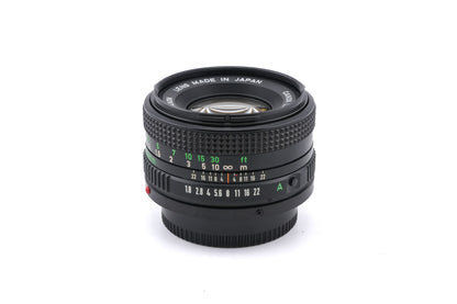 Canon 50mm f1.8 FDn
