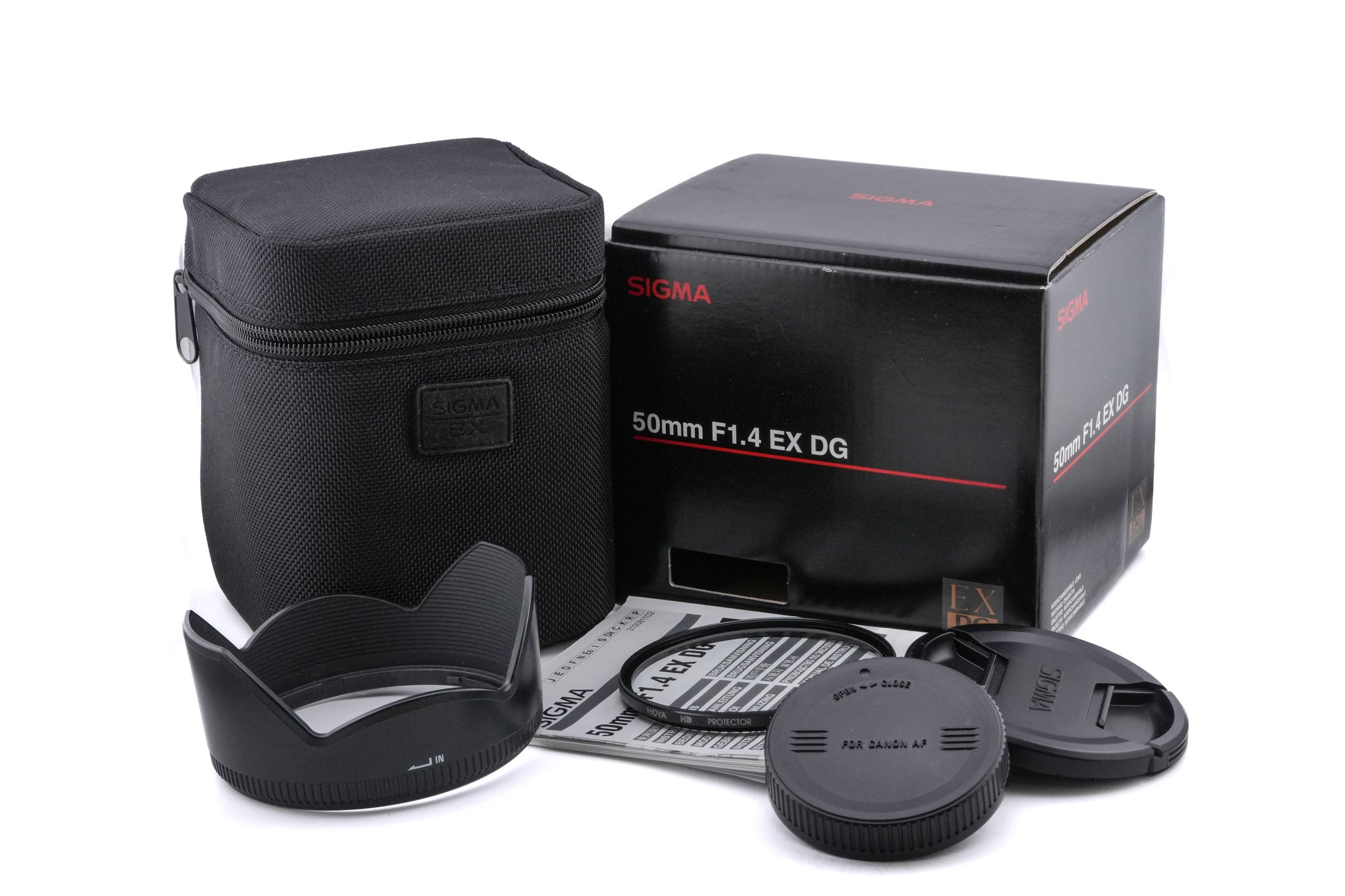 Sigma 50mm f1.4 EX DG HSM