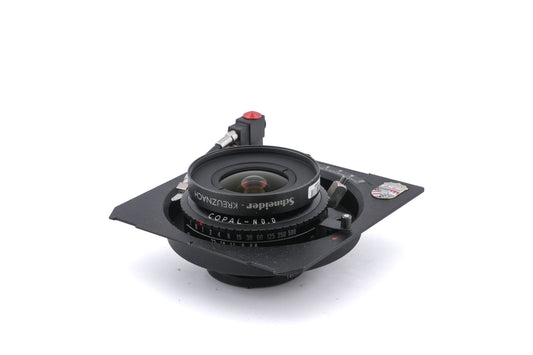 Schneider-Kreuznach 35mm f5.6 Apo-Digitar XL (Shutter) + 99 x 96 mm Technika Recessed Lens Board (Copal #0)