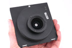 Schneider-Kreuznach 35mm f5.6 Apo-Digitar XL (Shutter) + 99 x 96 mm Technika Recessed Lens Board (Compur #00)