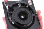 Schneider-Kreuznach 35mm f5.6 Apo-Digitar XL (Shutter) + 99 x 96 mm Technika Recessed Lens Board (Compur #00)