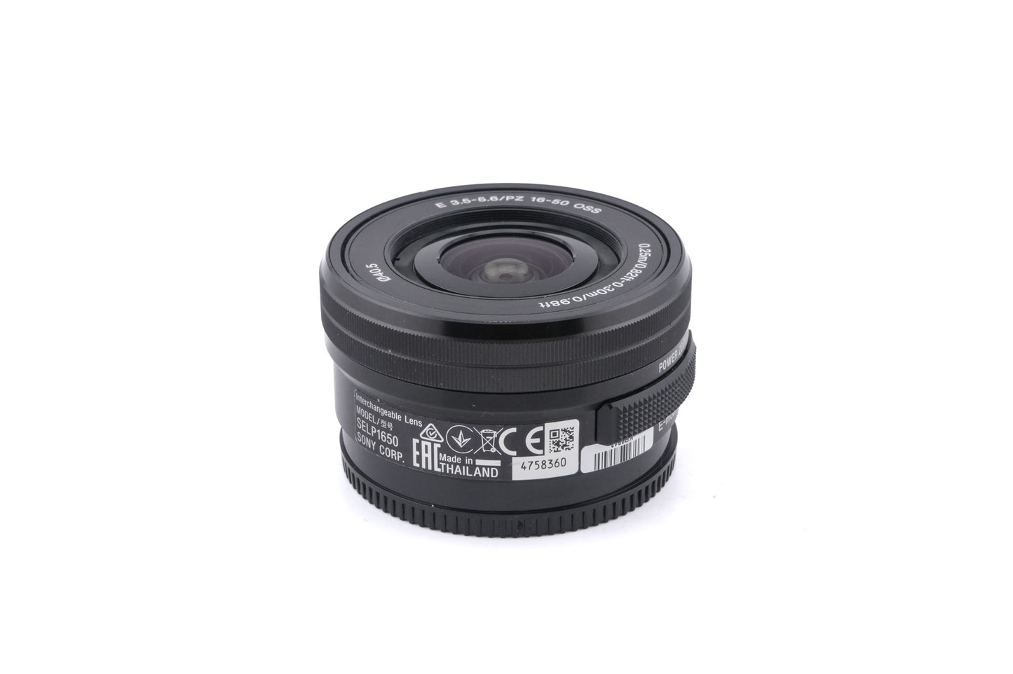 Sony 16-50mm f3.5-5.6 PZ OSS (SELP1650)