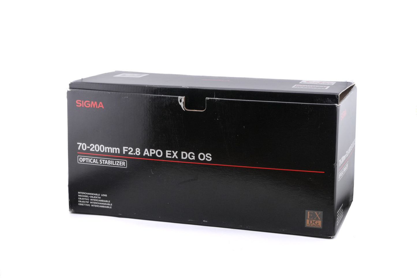 Sigma 70-200mm f2.8 EX APO DG OS HSM