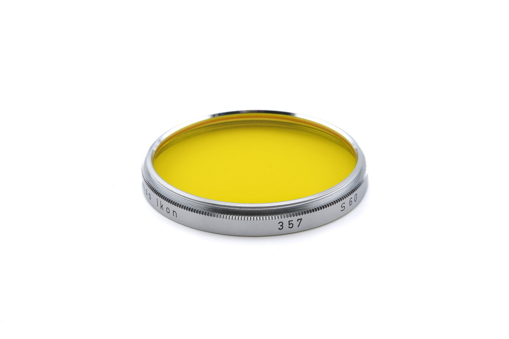 Zeiss Ikon 60mm Yellow Filter G 357 S60 x2