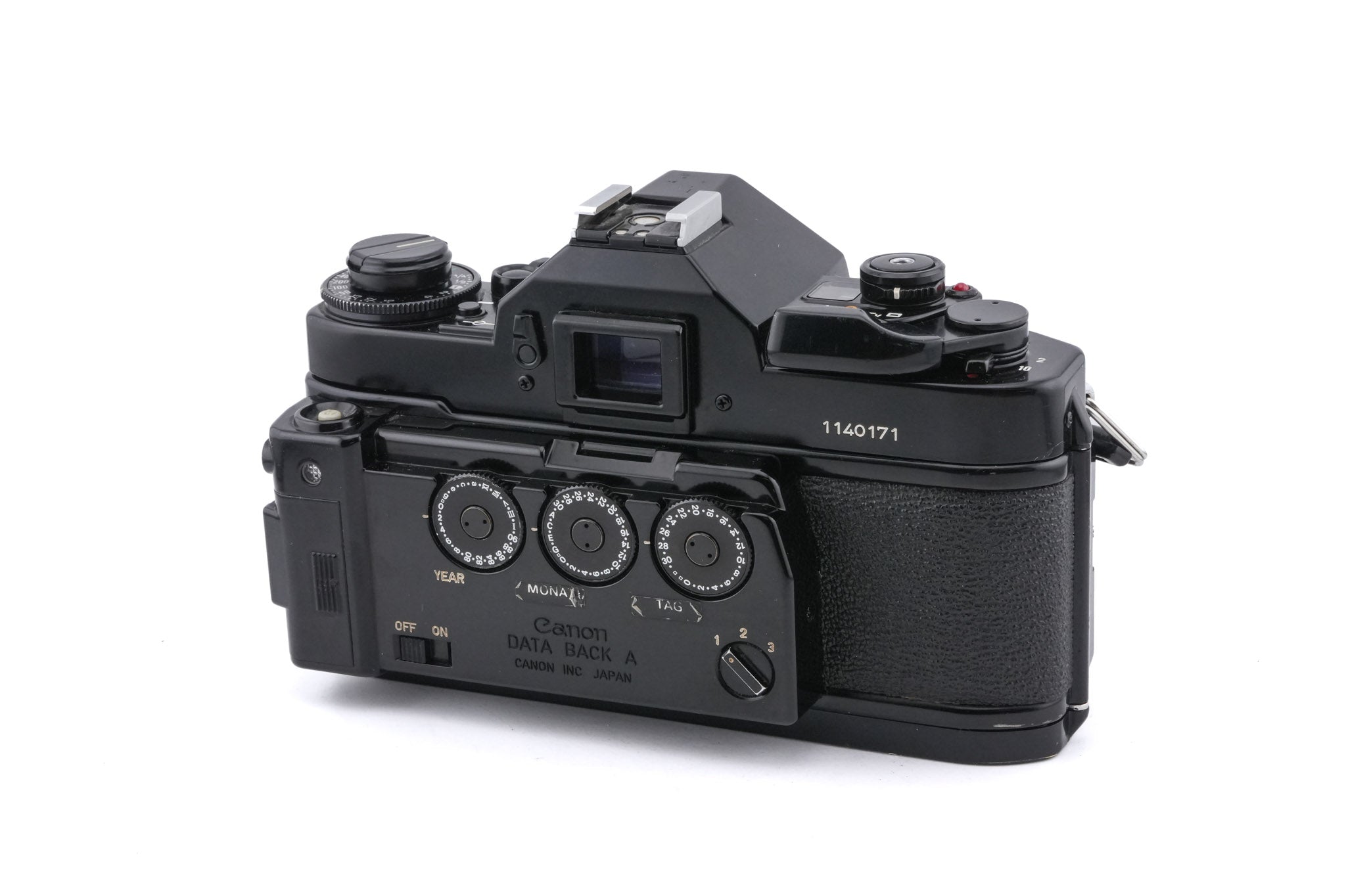 Canon A-1 + Data Back A
