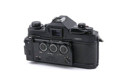 Canon A-1 + Data Back A