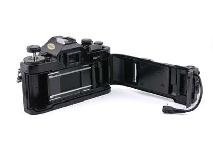 Canon A-1 + Data Back A