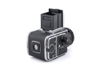 Hasselblad 503CW (Silver, 10243) + Waist Level Finder (New / Chrome, 42315) + A12N Film Magazine + Acute Matte D Standard Focusing Screen (42204) + 80mm f2.8 Planar T* CF (20029)