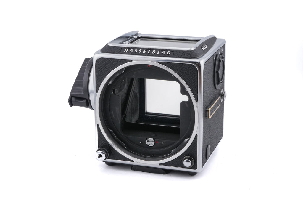 Hasselblad 503CW (Silver, 10243) + Waist Level Finder (New / Chrome, 42315) + A12N Film Magazine + Acute Matte D Standard Focusing Screen (42204) + 80mm f2.8 Planar T* CF (20029)