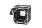 Hasselblad 503CW (Silver, 10243) + Waist Level Finder (New / Chrome, 42315) + A12N Film Magazine + Acute Matte D Standard Focusing Screen (42204) + 80mm f2.8 Planar T* CF (20029)